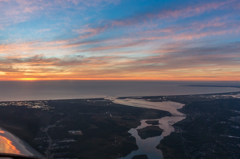 The best way to enjoy a sunrise over Newburyport
