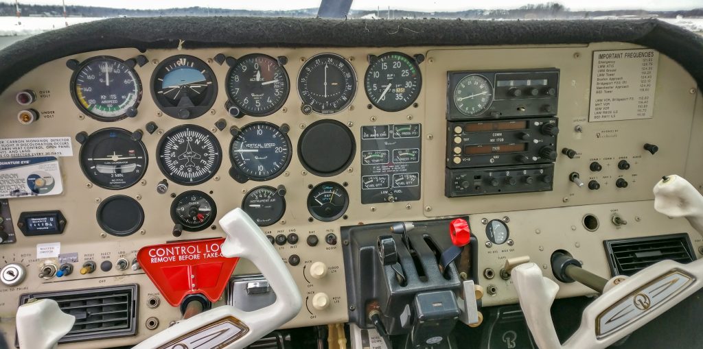 Skipper instrument panel